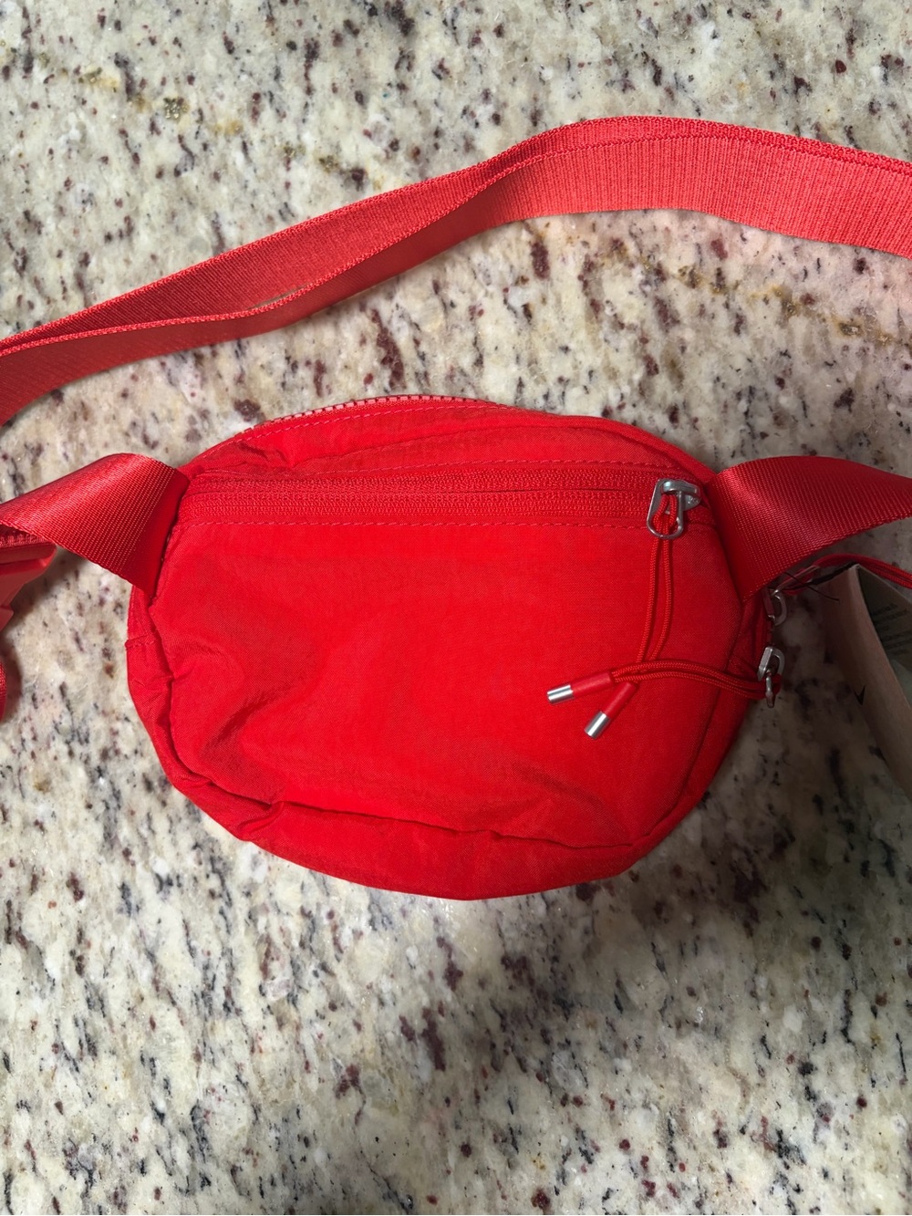Nike Red Waist Pack with Silver Swoosh - Picture 6 of 7